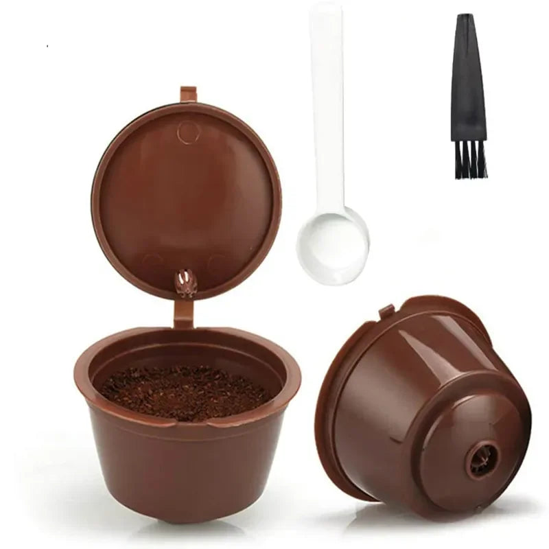 Eco-fee Pod | Reusable Coffee Capsule Filter Set for Nespresso & Dolce Gusto