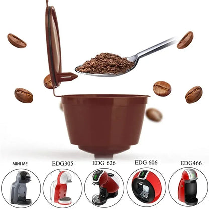 Eco-fee Pod | Reusable Coffee Capsule Filter Set for Nespresso & Dolce Gusto