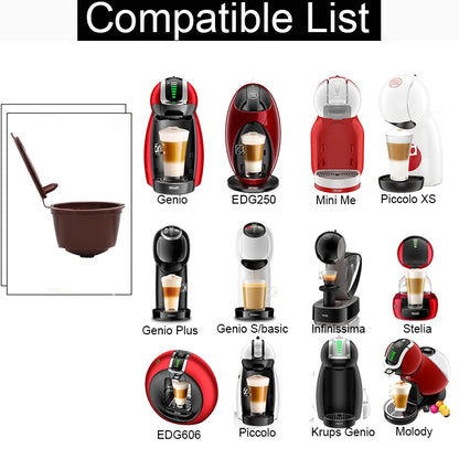 Eco-fee Pod | Reusable Coffee Capsule Filter Set for Nespresso & Dolce Gusto