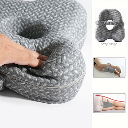 SleepAlign Knee Pillow for Side Sleepers.